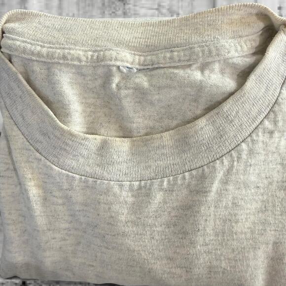 Vintage Budweiser “Bud Bowl VI” Tee Gray - Size M - Single Stitch - Picture 8 of 8